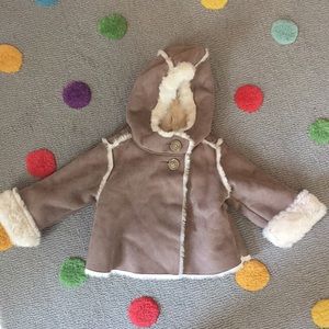 Shearling GAP coat 6-12 month